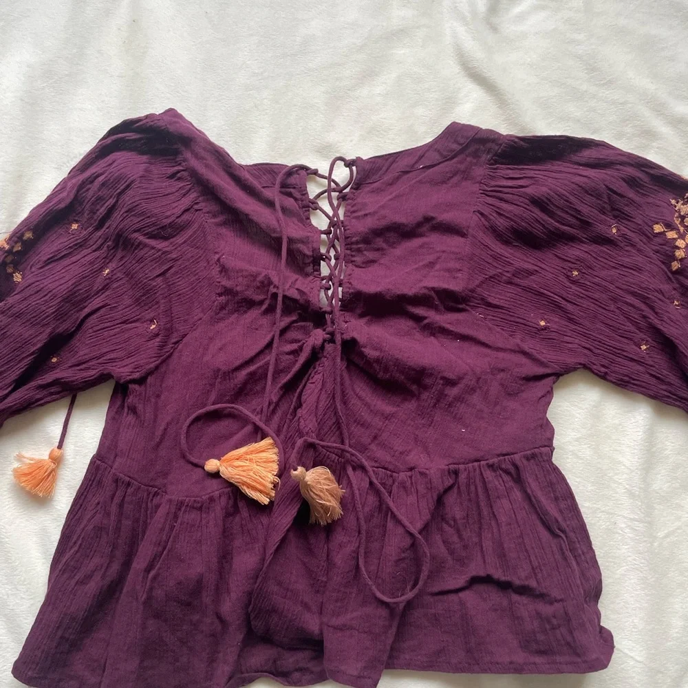 Free People Peasant top - Picture 2 of 6